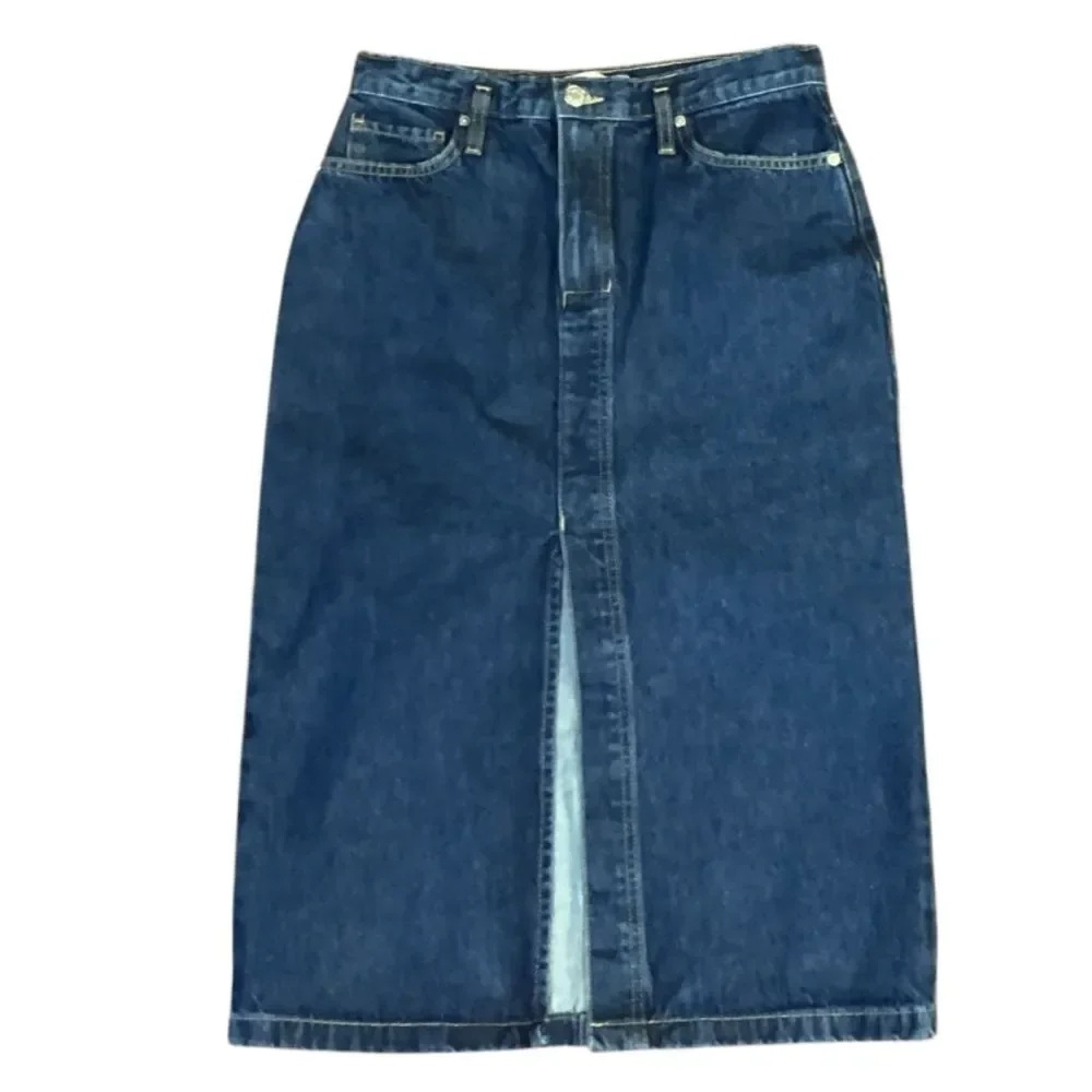 Mango MNG DENIM MIDI-SKIRT Size M